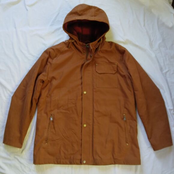 Pendleton Other - Pendleton Hooded Timber Cruiser Jacket Whiskey Brown Canvas Outdoor Mens XXL